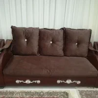 مبل راحتی 7نفره +میزو عسلی