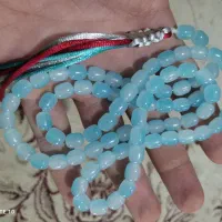 تسبیح طرح عقیق آبی