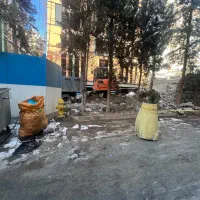 اجاره مینی بیل وبابکت زدن رمپ کندن استخر خاکبرداری