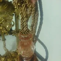 یک جفت آویز پرده کریستال درحد نوتمیز و سالم