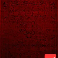 فرش قرمز مشکی قیمت عمده (ضخیم)