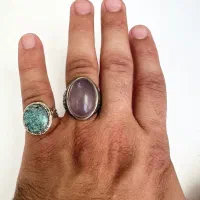 انگشترهای نقره عیار ۹۲۵|جواهرات|کرمانشاه, |دیوار