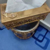 جا دستمال و سطل|صنایع دستی و سایر لوازم تزئینی|هشتگرد, فاز ۱ مهستان|دیوار