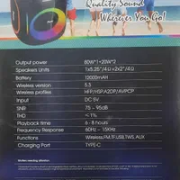 اسپیکر پایونر مدلM8800max|پخش‌کننده همراه|اهواز, گلستان|دیوار