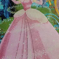 فرش اتاق کودک طرح سیندرلا ۴ متری