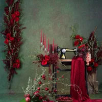 عکاسی با تم یلدا و کریسمس