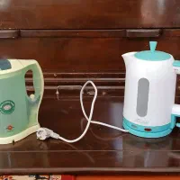 دوعدد چای ساز ایرانی خارجی درحدخیلی نو|سماور، چای‌ساز، قهوه‌ساز|خرم‌آباد, |دیوار