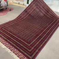 فرش دستباف (بساک) ۶ متریهای کرک لیمویی خاص|فرش|مشکین‌دشت, |دیوار