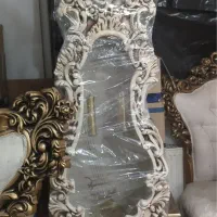 ساعت و بوفه منبت کاری  ویترین
