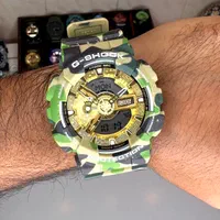 ساعت جی شاک چریکی Ga110 مونتاژ تایلند gshock