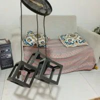 لوستر فلزی رنگ مشکی