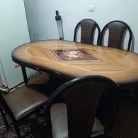 میز غذا خوری ۶ نفره|میز و صندلی غذاخوری|اردبیل, |دیوار