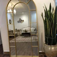 کد ۱۵۴/آینه فلزی رگال|آینه|ارومیه, |دیوار