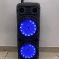 اسپیکر پارتی باکس/ شارژی برقی/ میکروفون شارژی نو