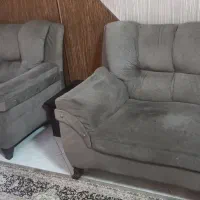 مبل ۷ نفره به همراه میز و ۴ عسلی