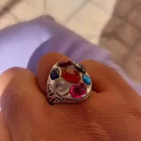 انگشتر هفت جواهر