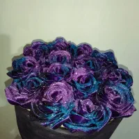 گل روبانی|گل مصنوعی|مشگین شهر, |دیوار