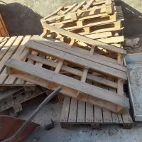 خریدوفروش پالت چوبی سالم وشکسته|عمده‌فروشی|قم, قلعه صدری|دیوار