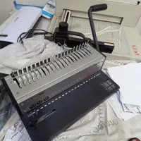 دستگاه صحافی فنری دوکاره SD1201 به همراه 150فنر