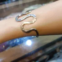 دستبند نقره کار سفارشی ساخته شده 925هک شده