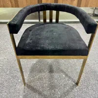 میز و صندلی استیل ۶ نفره صفحه سنگ|میز و صندلی غذاخوری|اصفهان, جلفا|دیوار