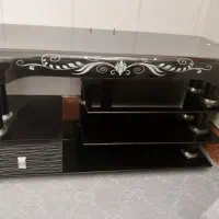 میز شیشه خم