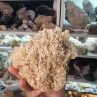 سنگ آراگونیت سوزنی اکوامارین سیترین