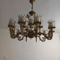 فروش آینه وشمعدان ولوستربرنزاصلی|صنایع دستی و سایر لوازم تزئینی|ری, فیروزآبادی|دیوار