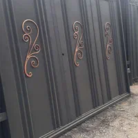 درب سنگین حیاط در سبک باغی پارکینگ باغ حیاطی ویلا|مصالح و تجهیزات ساختمان|تهران, استاد معین|دیوار