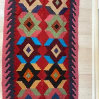 گلیم|گلیم، جاجیم، گبه|رشت, معلم|دیوار