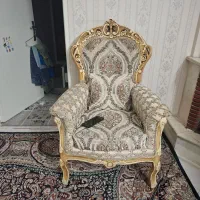مبل استیل  ۹ نفره چوب تمیز|مبلمان خانگی و میز عسلی|تهران, افسریه جنوبی|دیوار