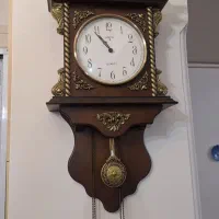 ساعت دیواری جنس چوب