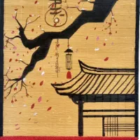 تابلو هنری رو حصیر