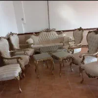 مبل سلطنتی ۹ نفره چوب راش