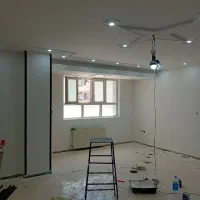 رنگکاری ساختمان نقاشی ساختمان کاغذدیواری پی وی سی|خدمات پیشه و مهارت|قم, باجک یک|دیوار