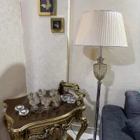 آباژور ایستاده کنار سالنی