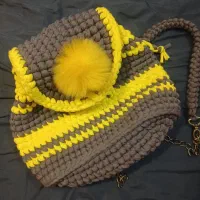 کوله پشتی دست بافت