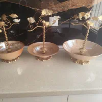ظروف ۳ تیکه پذیرایی کاملا نو و سالم