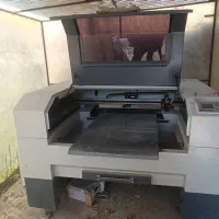 فروش دستگاه CNCحکاکی تصویر روی سنگ مزار+چیلر و فن