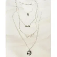 رولباسی چند ردیفه بودا نقره ای