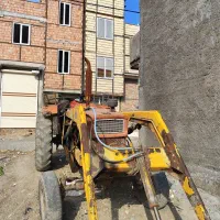 تراکتور با بیل و گاو آهن|خودرو سنگین|خوی, |دیوار