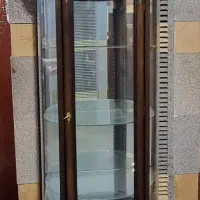 بوفه ویترینی لوکس چوبی کلاسیک،کاملا سالم