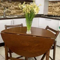 میز ناهار خوری تاشو ۴نفره|میز و صندلی غذاخوری|شیراز, شهرک گلدشت محمدی|دیوار