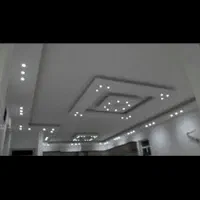 سقف کاذب کناف و پی وسی تایل و شبکه