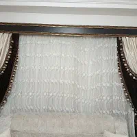 پرده سلطنتی .تور و شال