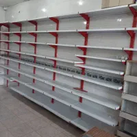 قفس  فلزی ۱۵  ردیف میز تحریر قفسه خشکبار وسایبان|کتابخانه، شلف، قفسه‌های دیواری|شیراز, فرگاز|دیوار