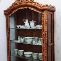 گنجه یا بوفه چوبی (چوب راش)