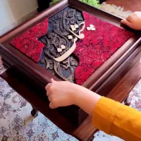 قاب و تابلو فرش دیواری شیک ومدرن|تابلو فرش|مشهد, حضرت حجت|دیوار