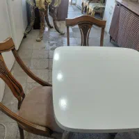 میز ناهار تمام چوب|میز و صندلی غذاخوری|کاشمر, |دیوار