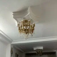 لوستر برنجی 8 فرشته در حد نو